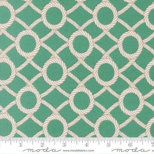 Rope Net in Seaweed -- Reef by Kate Spain -- Moda Fabrics