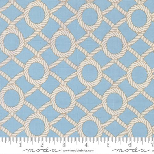 Rope Net in Marlin -- Reef by Kate Spain -- Moda Fabrics