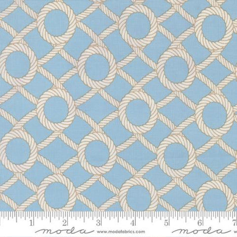 Rope Net in Marlin -- Reef by Kate Spain -- Moda Fabrics