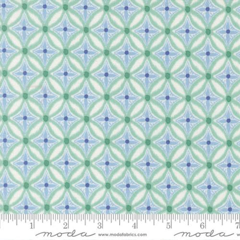 Medallion Blenders in Algae -- Reef by Kate Spain -- Moda Fabrics