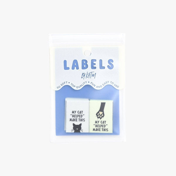 My Cat "Helped" Me Make This Woven Labels | KATM