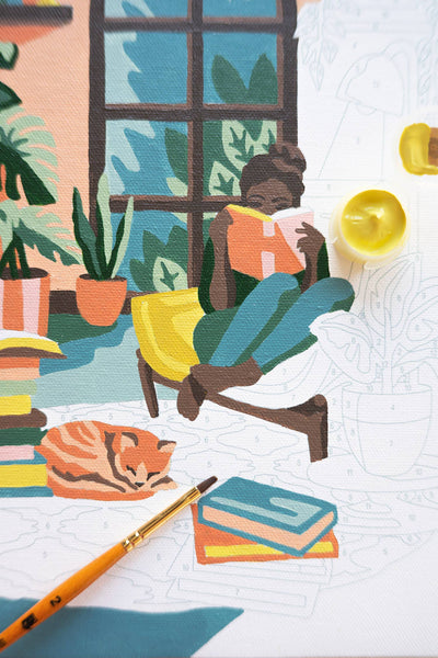 A Novel Afternoon Paint-by-Number Kit