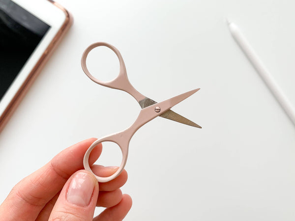 Small needlecraft scissors, tiny embroidery scissors