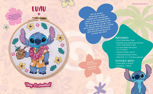 Disney Stitch Cross-Stitch by Editors of Thunder Bay Press