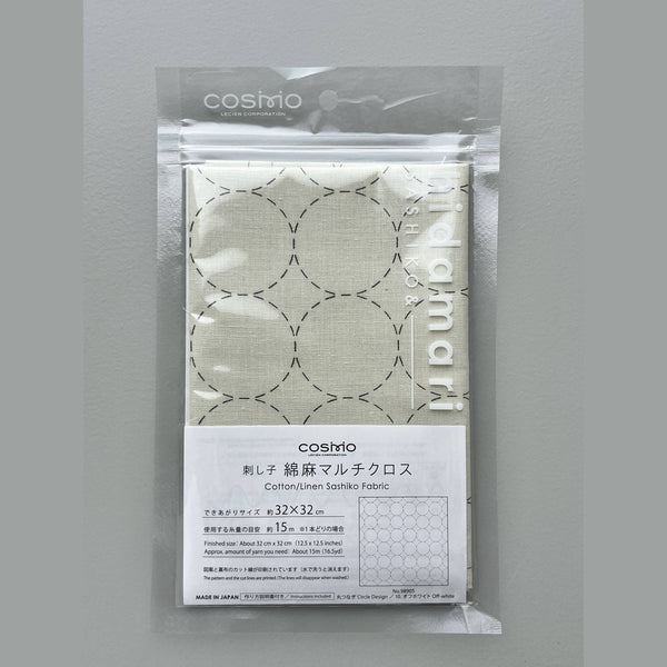 COSMO Sashiko Preprinted  Fabric