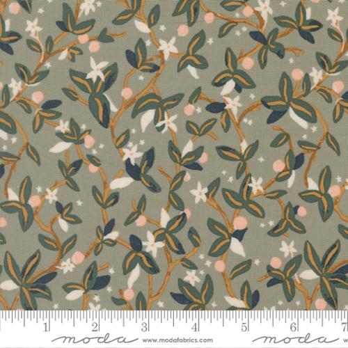 Citron Vines in Sage  -- Peachy by Jessica Rose -- Moda Fabrics