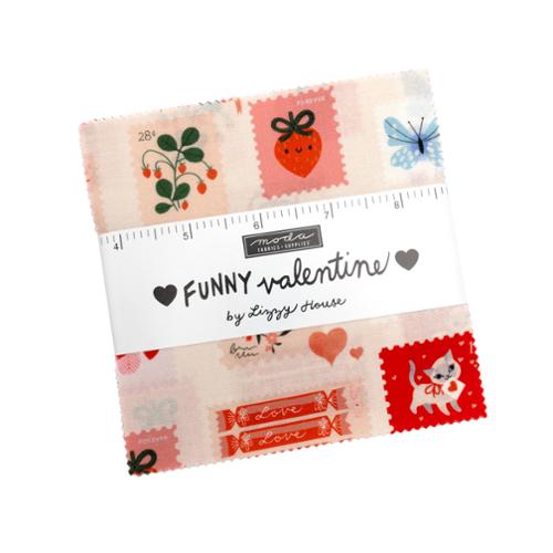 Funny Valentine Charm Pack by Lizzy House -- Moda Fabrics