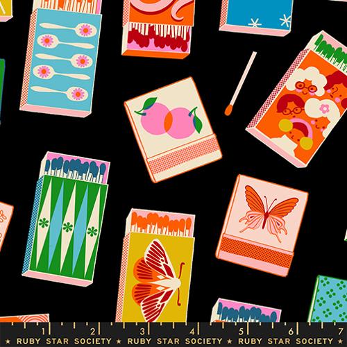 Matchmaker in Black -- Trinketry by Melody Miller -- Ruby Star Society -- Moda Fabrics