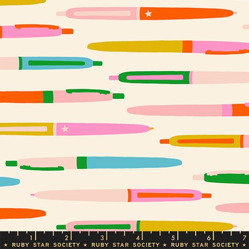 Pens in Natural -- Trinketry by Melody Miller -- Ruby Star Society -- Moda Fabrics
