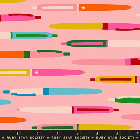 Pens in Balmy -- Trinketry by Melody Miller -- Ruby Star Society -- Moda Fabrics