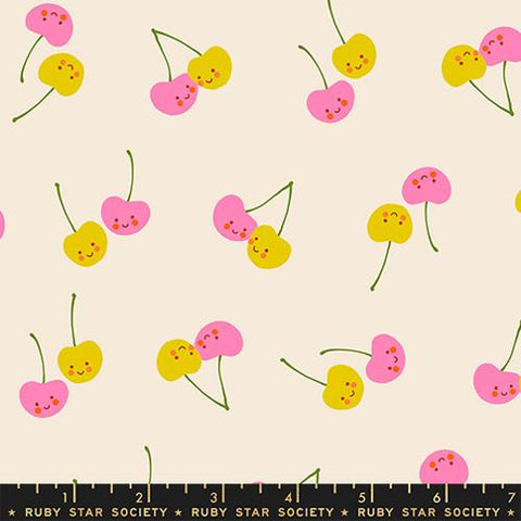 Cherry Friends in Natural -- Trinketry by Melody Miller -- Ruby Star Society -- Moda Fabrics