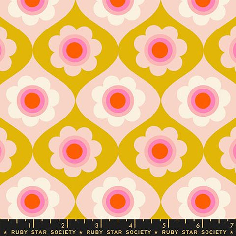 Trinketry Floral in Goldenrod -- Trinketry by Melody Miller -- Ruby Star Society -- Moda Fabrics