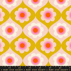 Trinketry Floral in Goldenrod -- Trinketry by Melody Miller -- Ruby Star Society -- Moda Fabrics