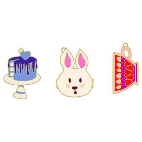 Hello Alice Zipper Pull 3ct --  Sarah Watts for Ruby Star Society