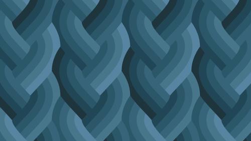 Echo Braid Navy -- Emily Van Hoff for Moda Fabrics
