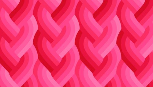 Echo Braid Dark Pink -- Emily Van Hoff for Moda Fabrics