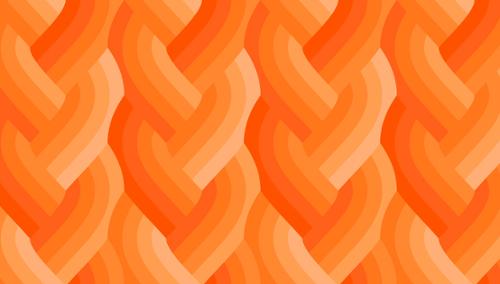 Echo Braid Orange -- Emily Van Hoff for Moda Fabrics