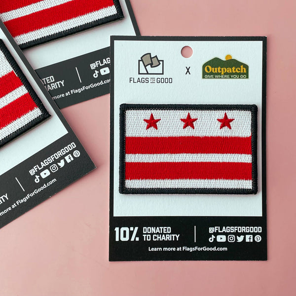 Washington DC Flag Patch