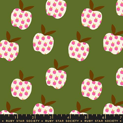 Big Apple in Neon Pink --  Mystic Fable by Alexia Abegg -- Ruby Star Society -- Moda Fabrics