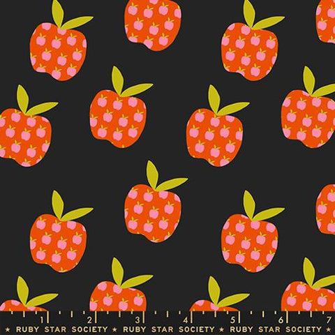 Big Apple in Soft Black --  Mystic Fable by Alexia Abegg -- Ruby Star Society -- Moda Fabrics