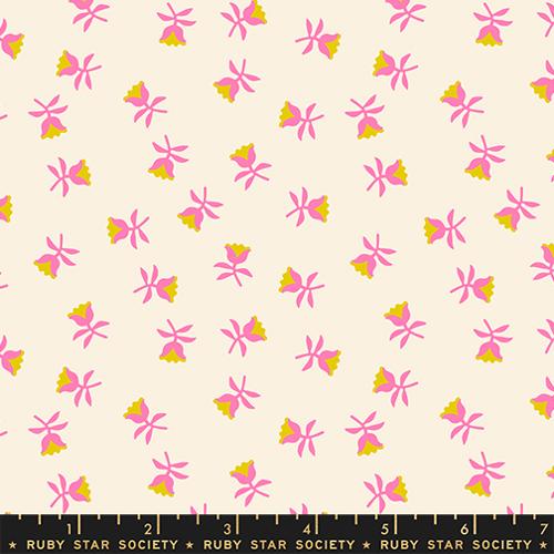 Sweetflower in Neon Pink --  Mystic Fable by Alexia Abegg -- Ruby Star Society -- Moda Fabrics