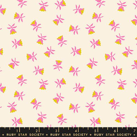 Sweetflower in Neon Pink --  Mystic Fable by Alexia Abegg -- Ruby Star Society -- Moda Fabrics