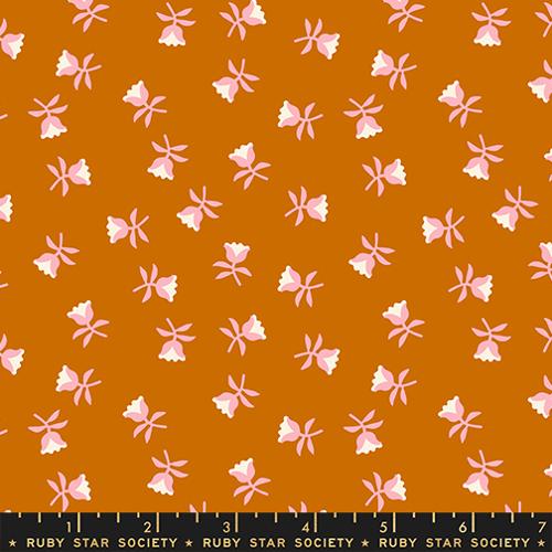 Sweetflower in Cinnamon --  Mystic Fable by Alexia Abegg -- Ruby Star Society -- Moda Fabrics