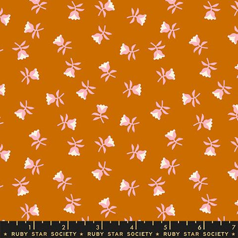 Sweetflower in Cinnamon --  Mystic Fable by Alexia Abegg -- Ruby Star Society -- Moda Fabrics