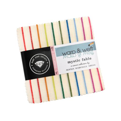 Warp Weft Mystic Fable Charm Pack --  Janet Clare -- Moda Fabrics