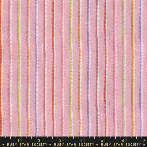 Sketch Stripe in Rosebud --  Mystic Fable Warp & Weft by Alexia Abegg -- Ruby Star Society -- Moda Fabrics
