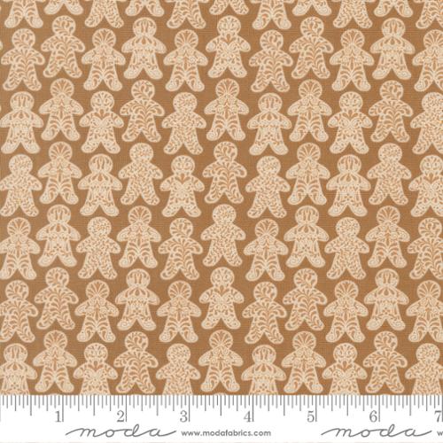 Gingerbread Dance in Cocoa -- Gingerbread Lane by Kiley's Quilt Room -- Moda Fabrics