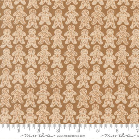 Gingerbread Dance in Cocoa -- Gingerbread Lane by Kiley's Quilt Room -- Moda Fabrics