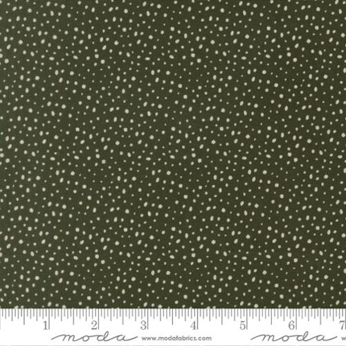Flurry Dots in Pine -- Gingerbread Lane by Kiley's Quilt Room -- Moda Fabrics