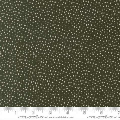 Flurry Dots in Pine -- Gingerbread Lane by Kiley's Quilt Room -- Moda Fabrics