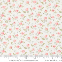 Field Floral in Linen White -- Abide by Brenda Riddle Designs for Moda Fabrics
