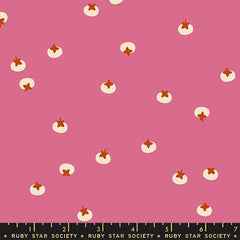 Persimmon Hibiscus --  Persimmon -- Rashida Coleman Hale for Ruby Star Society -- Moda Fabrics