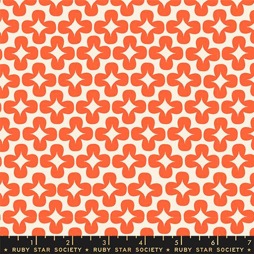 Leaf Novelty in Florida --  Persimmon -- Rashida Coleman Hale for Ruby Star Society -- Moda Fabrics