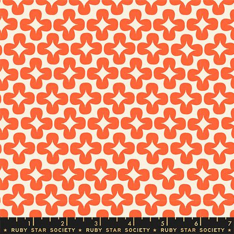 Leaf Novelty in Florida --  Persimmon -- Rashida Coleman Hale for Ruby Star Society -- Moda Fabrics