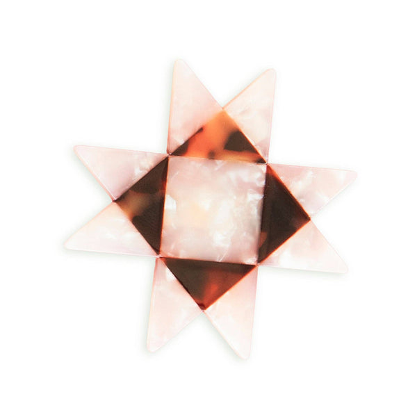 Sawtooth Star Hair Clip - Quilt Hair Accessories