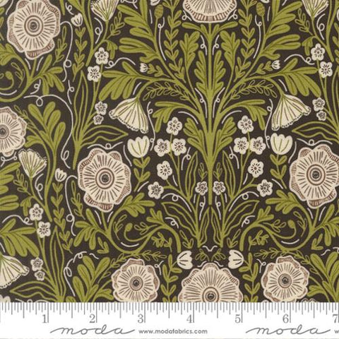 Poppy Florals in Iron -- The Henhouse by Gingiber for Moda Fabrics