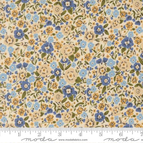 Calico Small Floral in Cloud  -- The Henhouse by Gingiber for Moda Fabrics