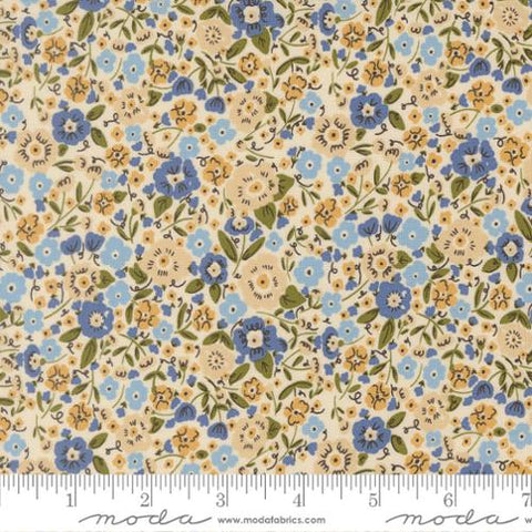 Calico Small Floral in Cloud  -- The Henhouse by Gingiber for Moda Fabrics