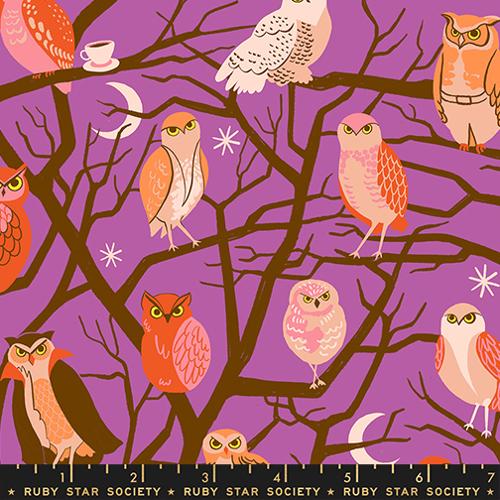 Who Cooks For You Owls in Witchy -- Freaky Familiars -- Ruby Star Society