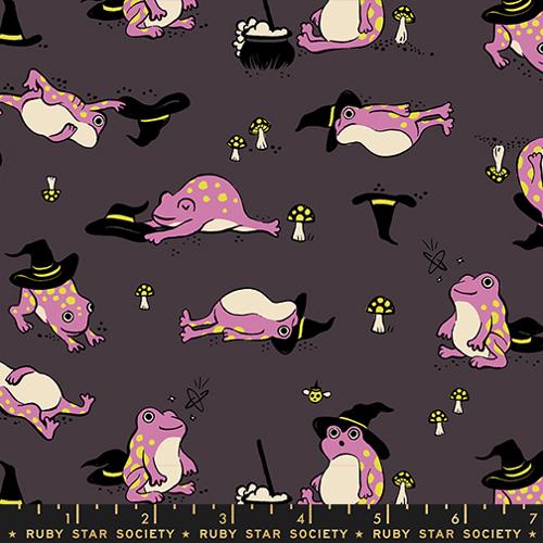 Frogmiliars in Eggplant -- Freaky Familiars -- Ruby Star Society