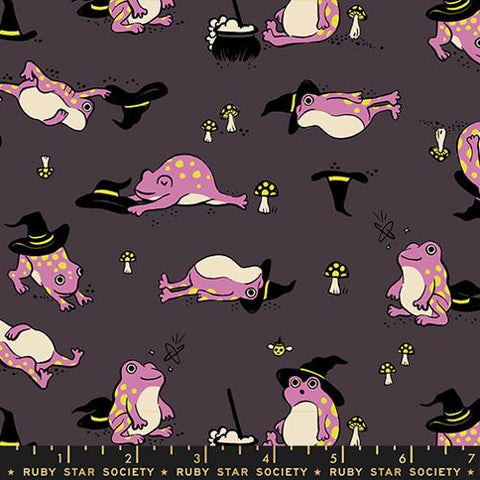Frogmiliars in Eggplant -- Freaky Familiars -- Ruby Star Society