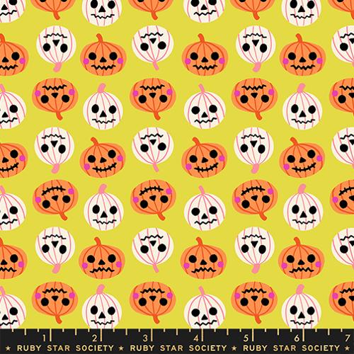 Pumpkin Party in Citron -- Freaky Familiars -- Ruby Star Society