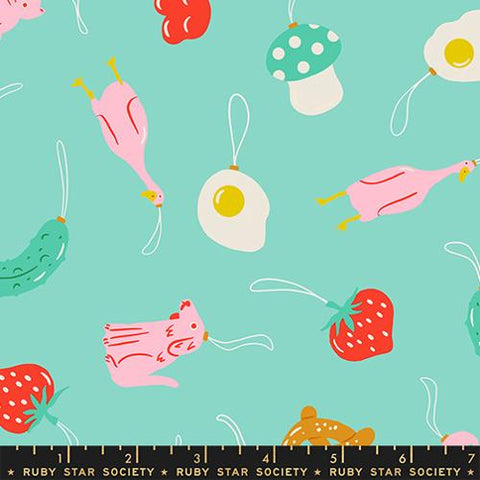 Find The Pickle in Frost -- Merry Happy by Kim Kight --  Ruby Star Society -- Moda Fabrics