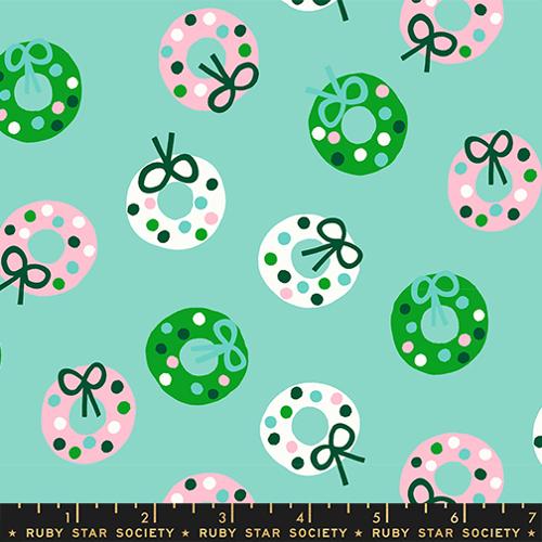Bough Down in Frost --- Merry Happy by Kim Kight --  Ruby Star Society -- Moda Fabrics