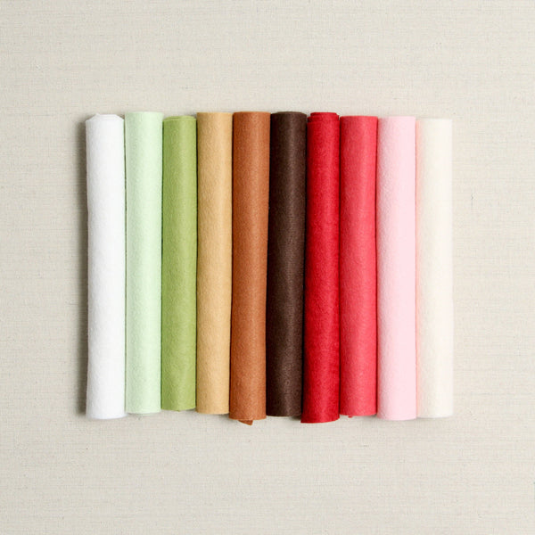 Wool Felt Sheets, Gingerbread