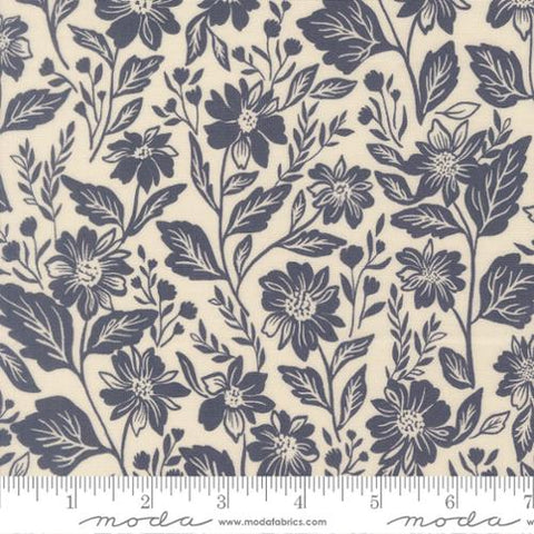 Romance Blooms in Cream -- True Love by Lella Boutique -- Moda Fabrics